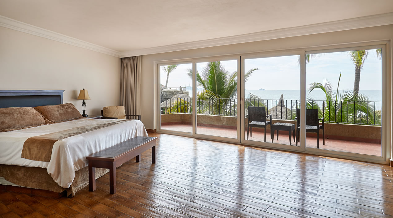 Habitación-De-Lujo-con-vista-al-mar-de-Hotel-Playa-Mazatlán